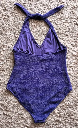 Costume da bagno viola taglia XXL