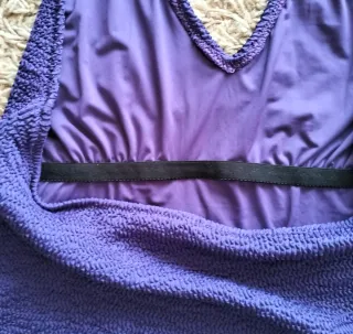 Costume da bagno viola taglia XXL