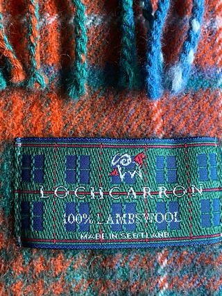 Bufanda Loch Carron 100% Lambswool Tartán