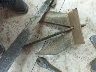 Anclas con cabo y cadena