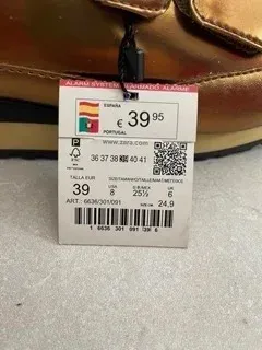 Zapatillas Zara Deportivas Talla 39