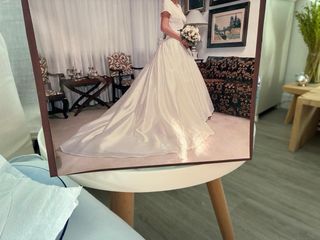 Vestido de Novia Seda Salvaje y Guipur Talla 38