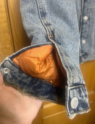 Chaqueta de borrego Bershka