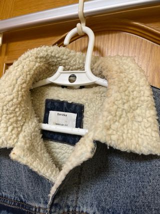 Chaqueta de borrego Bershka