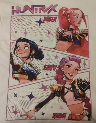 Camiseta Huntrix Guerreras K Pop