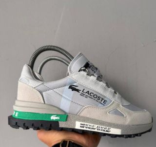 Zapatillas Lacoste Negras y Blancas