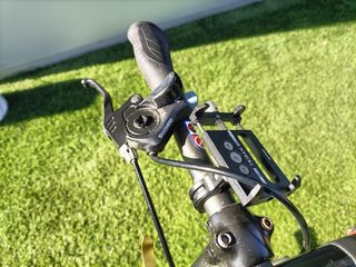 Bicicleta plegable roja Btwin Hoptown para Navidad