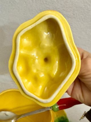 Formaggiera Ivos Pacetti Albisola vintage