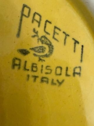 Formaggiera Ivos Pacetti Albisola vintage