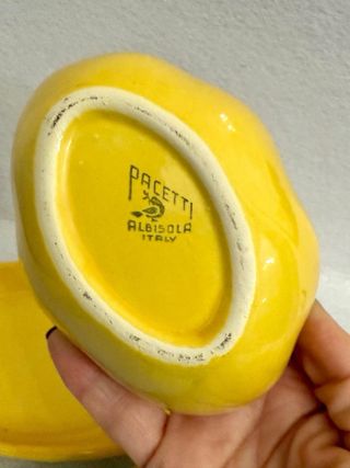Formaggiera Ivos Pacetti Albisola vintage