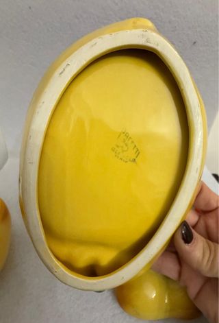 Formaggiera Ivos Pacetti Albisola vintage