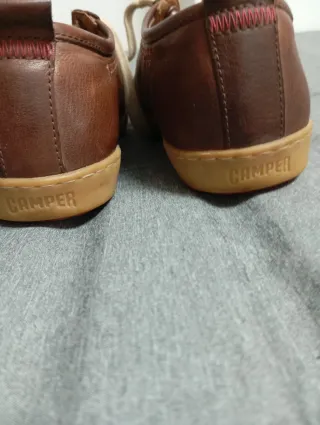Zapatos Camper Marrones Mujer