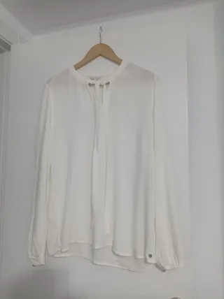 Blusa TOM TAILOR DENIM blanca