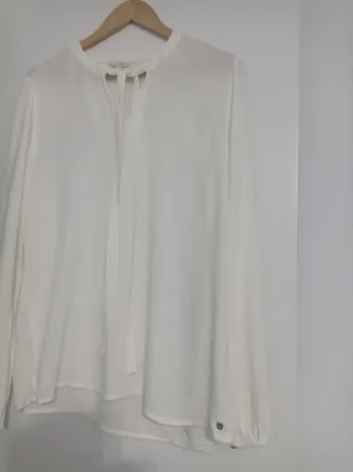 Blusa TOM TAILOR DENIM blanca