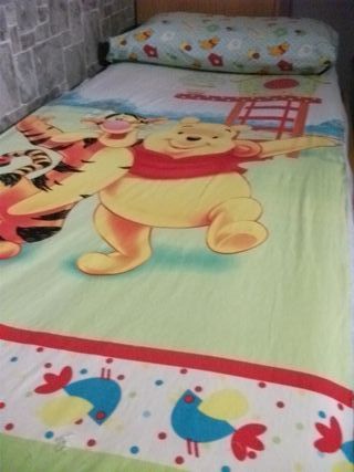 Juego de sábanas y colcha cama 80 y 90