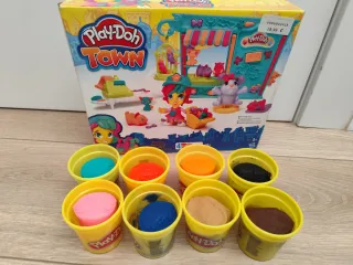 Play-Doh Town Tienda Animales + 8 botes