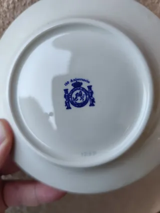 Juego de café La Cartuja de Sevilla 27 piezas