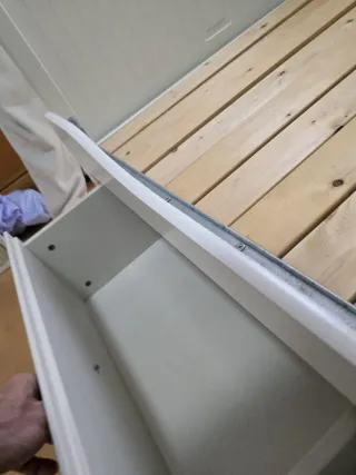 Cama nido blanca con cajones Ikea