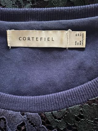 Jersey Cortefiel encaje