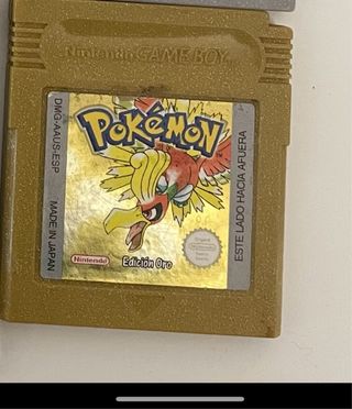 Pokemon Oro Edición Game Boy Nintendo