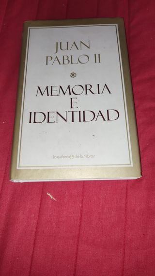 Memoria e Identidad – Juan Pablo II (como nuevo)