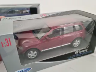 3 Coches a Escala Welly: Porsche, VW, Volvo