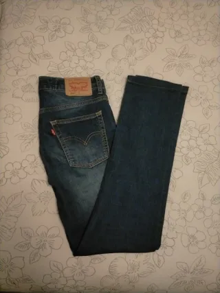 Vaqueros Levi's niña talla 14 mujer 34