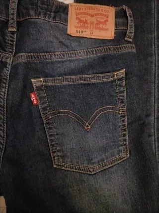 Vaqueros Levi's niña talla 14 mujer 34
