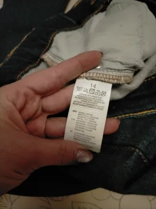 Vaqueros Levi's niña talla 14 mujer 34