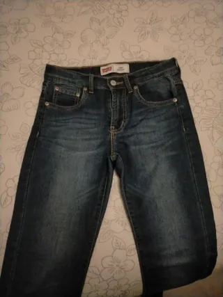 Vaqueros Levi's niña talla 14 mujer 34