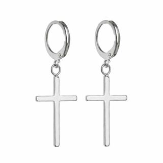 Pendientes Cruz Plata S925 REGALO ¡LIQUIDACIÓN!