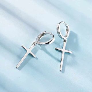 Pendientes Cruz Plata S925 REGALO ¡LIQUIDACIÓN!