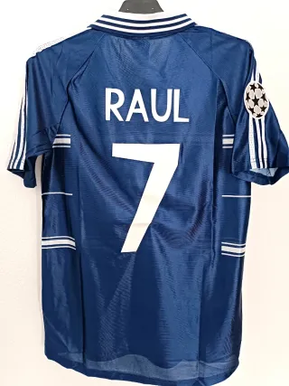 Camisa Real Madrid azul Raúl 98-99