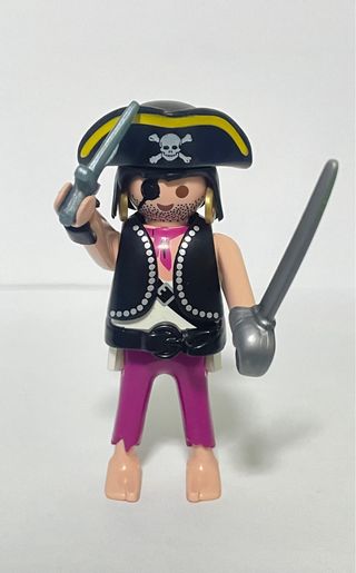 Playmobil Pirata con sable y parche