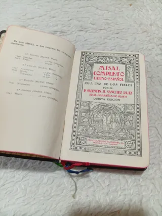 Misal completo latino-español