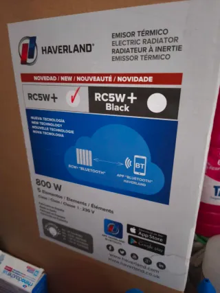 Emisor Térmico Haverland RC5W+ Black 800W