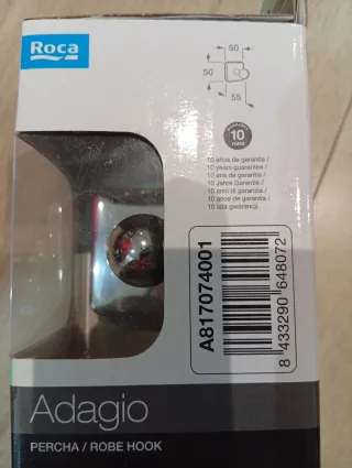 Roca Adagio Percha / Gancho para Bata