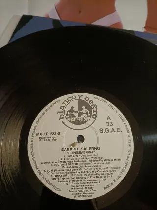 Vinilo LP Super Sabrina + poster