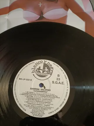 Vinilo LP Super Sabrina + poster