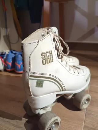 Patines blancos talla 35