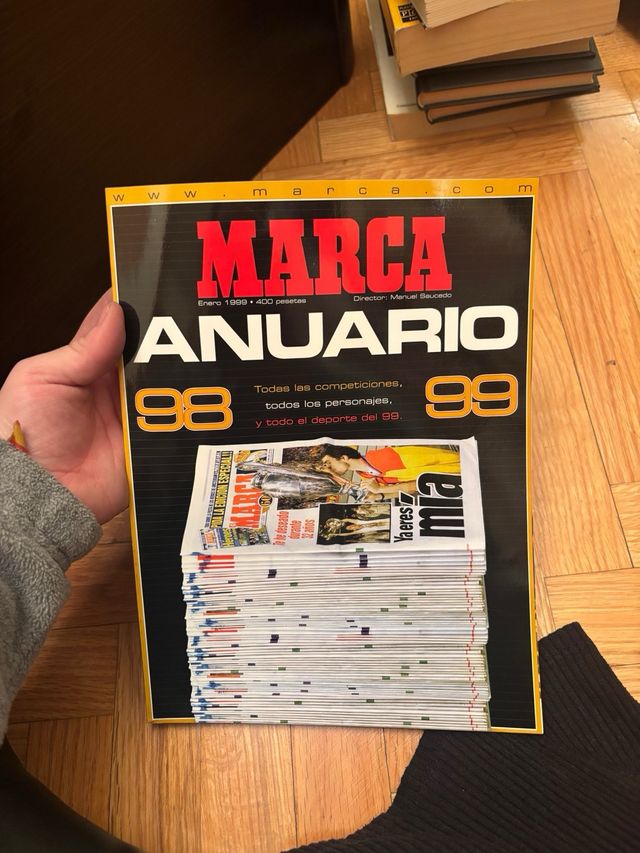 lote de antiguas revistas de Marca de deporte