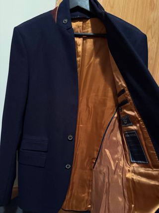 Blazer Azul Zara