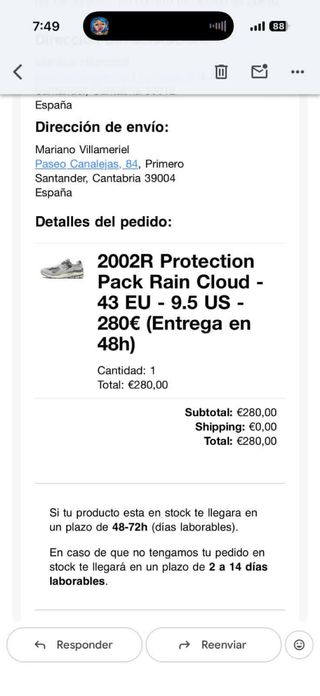 New Balance 2002R Protection Pack Gris