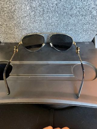 Gafas Versace Doradas y Negras