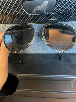 Gafas Versace Doradas y Negras