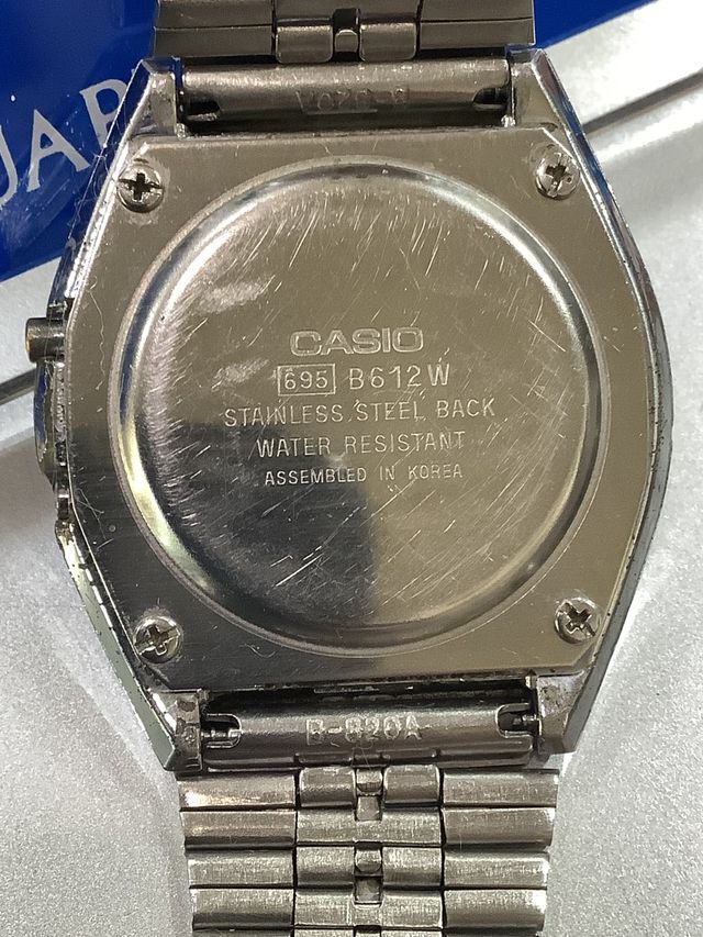 CASIO B612 W " VINTAGE KOREA Años 90 " -