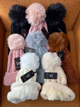 Lote 8 Gorros de Mujer Vicky Style