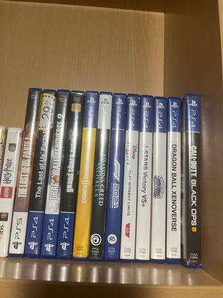 Lote Juegos PS4, PS5 e Nintendo 3DS XL