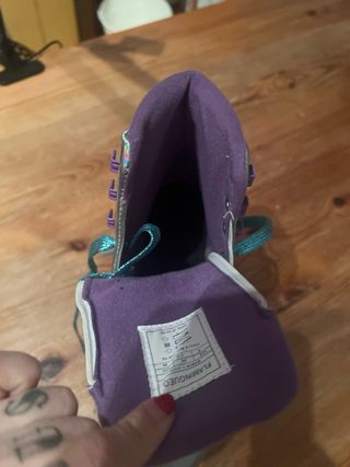 Patines 4 Ruedas Holográficos T36