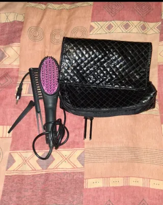 Piastra per capelli elettrica con accessori